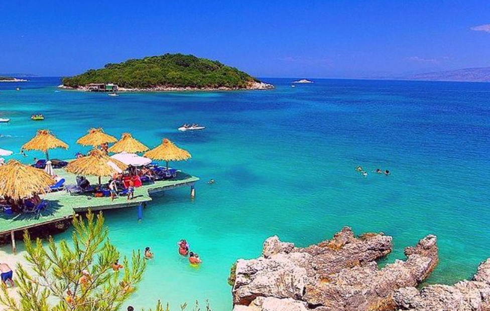 Ksamil Beach, Ksamil, near Sarandë, Albania